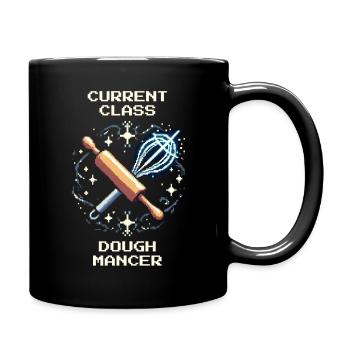 Classe : Doughmancer | Humour sur la fabrication du pain - Mug uni - noir - Droite