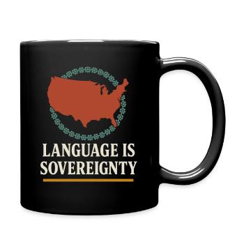 Revitalisation des langues autochtones Locuteurs natifs - Mug uni - noir - Droite