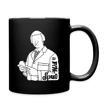 Ein feiner Spud - Tasse einfarbig - Schwarz - Rechts