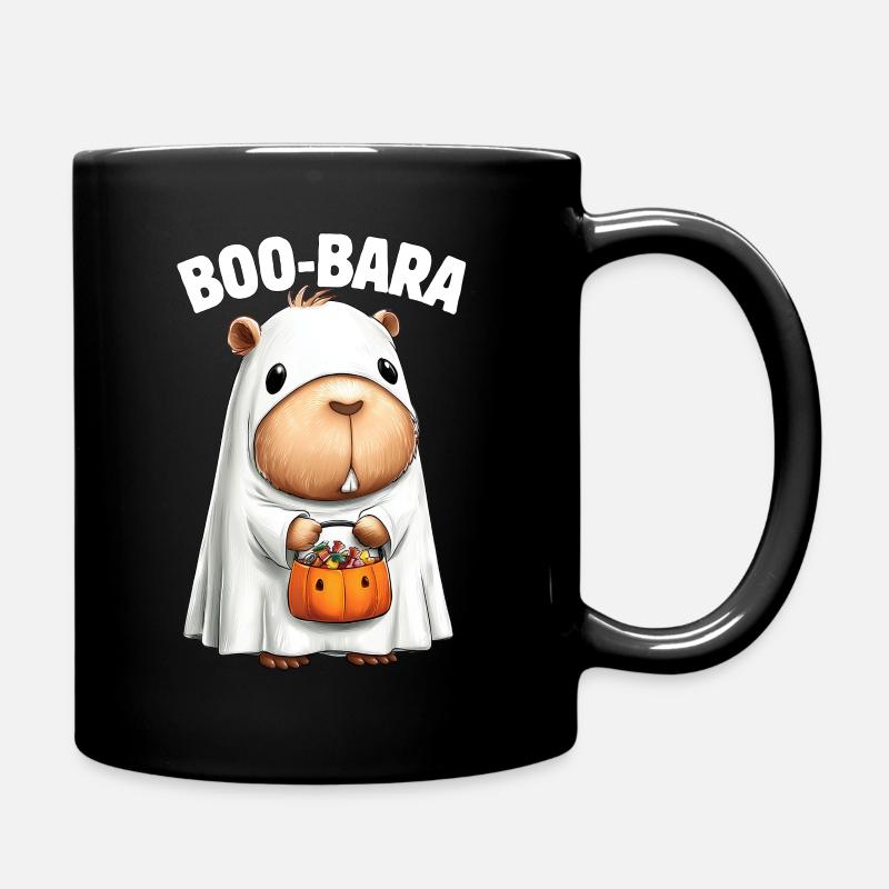Capybara Wasserschwein im Halloween Kostüm - Tasse einfarbig - Schwarz