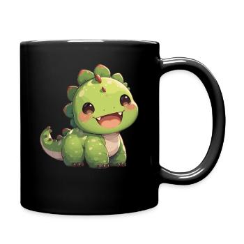 Dino Dinosaure Dinosaure - Mug uni - noir - Droite