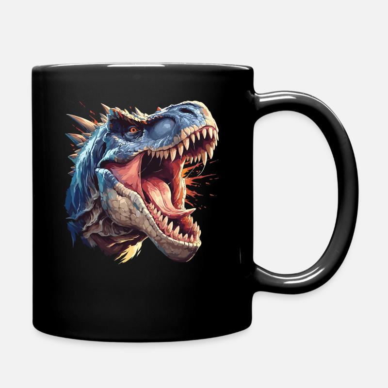 Dino Dinosaure Dinosaure - Mug uni - noir