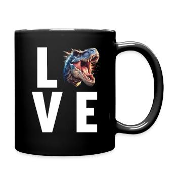 Dino Dinosaure Dinosaure - Mug uni - noir - Droite