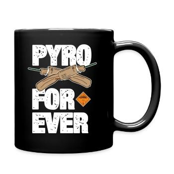 Pyro For Ever avec Trueno - Mug uni - noir - Droite