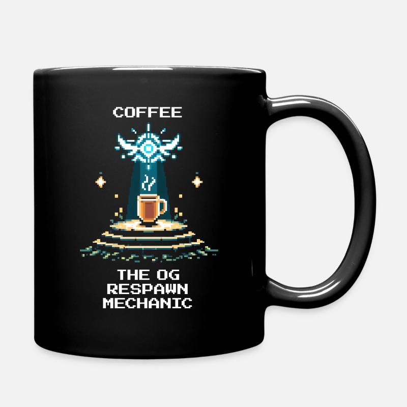 Kaffee: der OG-Respawn | Barista Espresso - Tasse einfarbig - Schwarz