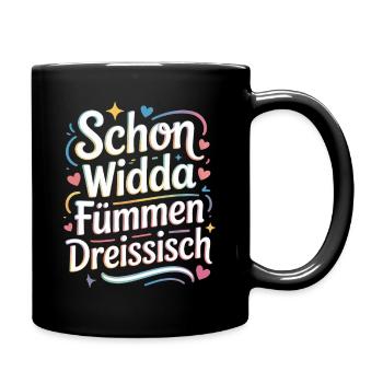Widda Fümmen Dreissisch fête déjà ses 50 ans - Mug uni - noir - Droite