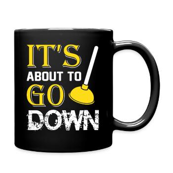 Heating Engineer Heating Construction Plumber Plumber - Full Colour Mug - black - Right