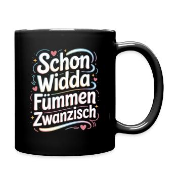Widda Fümmen Zwanzisch fête déjà ses 50 ans - Mug uni - noir - Droite