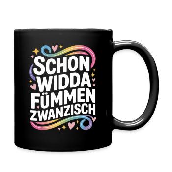 Widda Fümmen Zwanzisch fête déjà ses 50 ans - Mug uni - noir - Droite