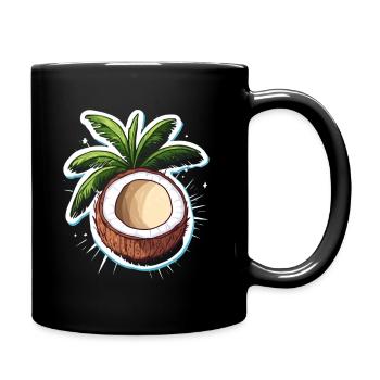 Coconut - Full Colour Mug - black - Right