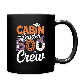  Cabin Leader Boo Crew Camper Hiker Halloween - Tasse einfarbig - Schwarz - Rechts