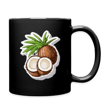 Coconut - Full Colour Mug - black - Right