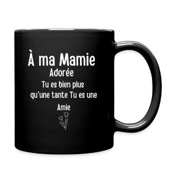 To my beloved Granny, you are much more than a Granny, t - Full Colour Mug - black - Right