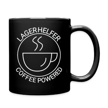 Warehouse Helper Coffee Powered - Full Colour Mug - black - Right
