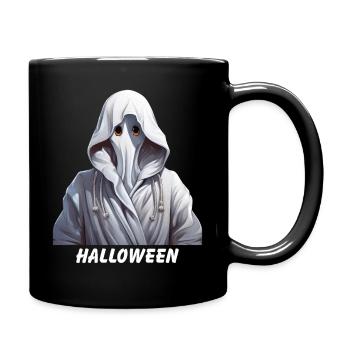 GEIST HALLOWEEN - Tasse einfarbig - Schwarz - Rechts