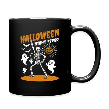 Halloween Night Fever - Stay awake for Party - Full Colour Mug - black - Right