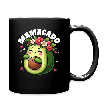 Mamacado Avocado Lover Mother's Day - Full Colour Mug - black - Right