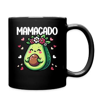 Mamacado Avocado Lover Mother's Day - Full Colour Mug - black - Right
