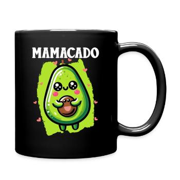 Mamacado Avocado Lover Mother's Day - Full Colour Mug - black - Right