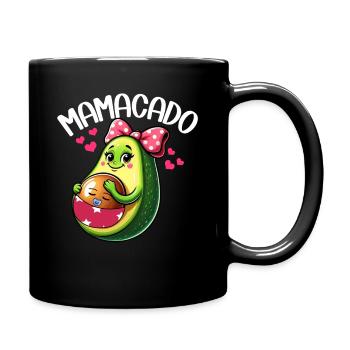 Mamacado Avocado Lover Mother's Day - Full Colour Mug - black - Right