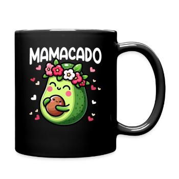 Mamacado Avocado Lover Mother's Day - Full Colour Mug - black - Right