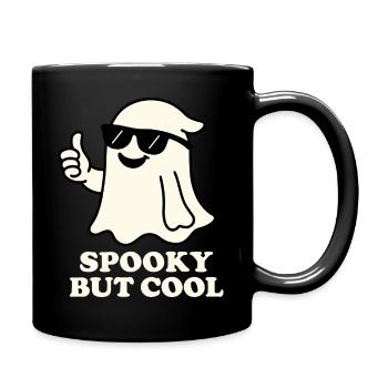 Cool mit Sonnenbrille - Tasse einfarbig - Schwarz - Rechts