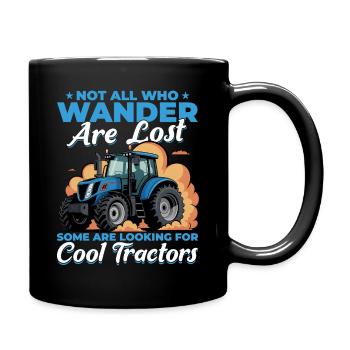 Tractor Kids Farm Lifestyle - Tasse einfarbig - Schwarz - Rechts
