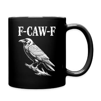 F-Caw-F Meme Crow - Mug uni - noir - Droite