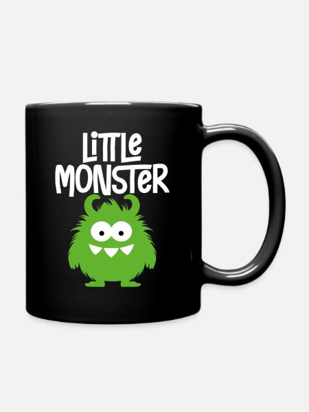Little Monster - Full Colour Mug - black