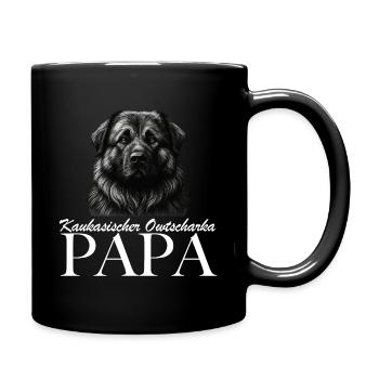 Caucasian Ovcharka Dad - Full Colour Mug - black - Right