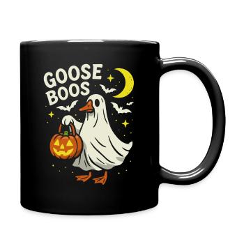 Goose Boos - Halloween Party Costume - Full Colour Mug - black - Right