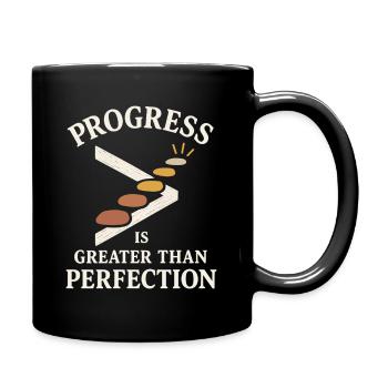 Staff for Alternative Education Teacher Second - Full Colour Mug - black - Right