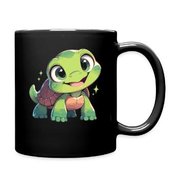 Tortoises Tortoise - Full Colour Mug - black - Right