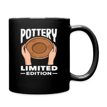 Poterie Édition Limitée Handmade Passion - Mug uni - noir - Droite