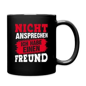Malle DO NOT TALK Mallorca Party Funny - Full Colour Mug - black - Right