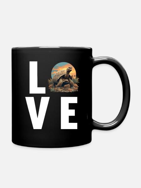 Tortues Tortue - Mug uni - noir