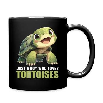 Tortoises Tortoise - Full Colour Mug - black - Right