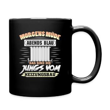 Heating Engineer Heating Construction Plumber Plumber - Full Colour Mug - black - Right