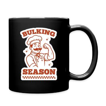 Saison de prise de masse - Mug uni - noir - Droite