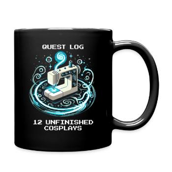 Journal de quête : 12 cosplays inachevés | Cosplay - Mug uni - noir - Droite