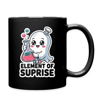Costume d'Halloween de chimiste Chimie Professeur de chimie - Mug uni - noir - Droite
