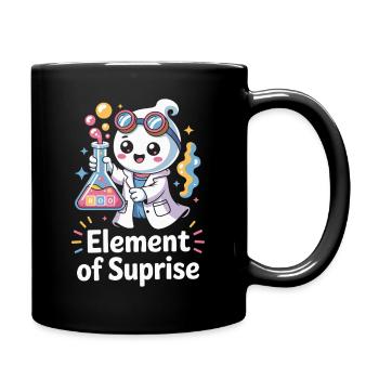 Costume d'Halloween de chimiste Chimie Professeur de chimie - Mug uni - noir - Droite
