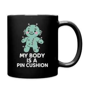 Piercing Addict Body Mod Enthusiast - Mug uni - noir - Droite