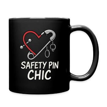 Piercing Addict Body Mod Enthusiast - Mug uni - noir - Droite