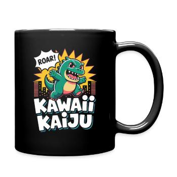 Kawaii Kaiju Pop Culture Esthétique Japonaise - Mug uni - noir - Droite