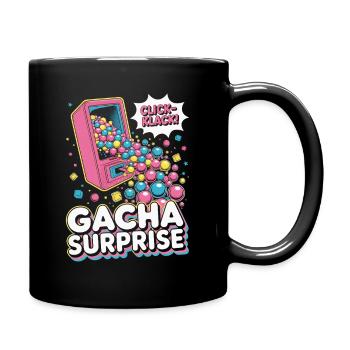 Gacha Surprise Pop Culture Esthétique Japonaise - Mug uni - noir - Droite