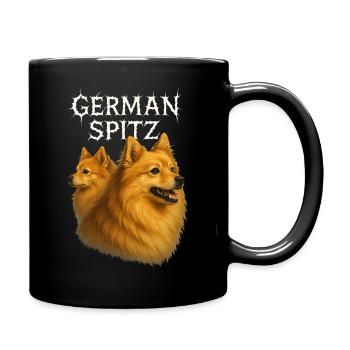 German top - Full Colour Mug - black - Right