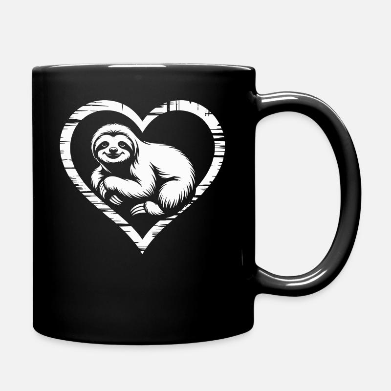 Sloth - Full Colour Mug - black