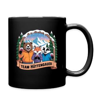 Soirée d’équipe Vacances de ski Ski & Snowboarder Après-ski - Mug uni - noir - Droite