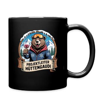 Soirée d’équipe Vacances de ski Ski & Snowboarder Après-ski - Mug uni - noir - Droite